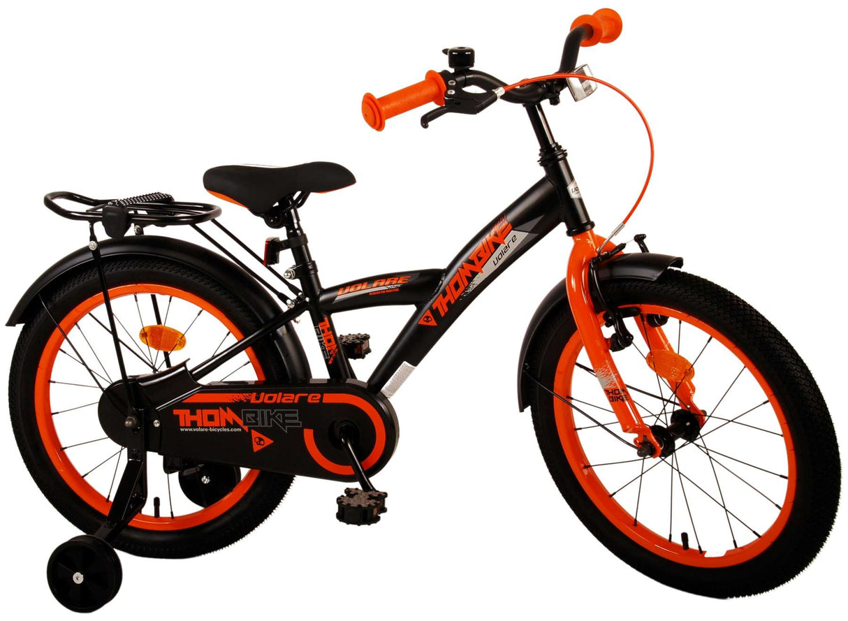 Volare Thombike Kinderbike Jungen 18 Zoll schwarz orange