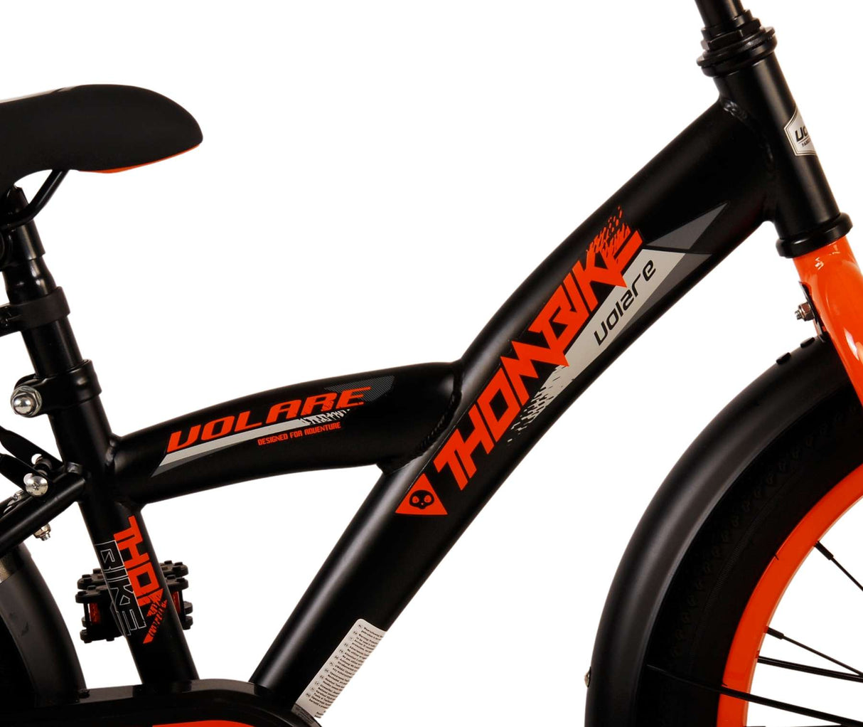 Volare Thombike Kinderbike Jungen 18 Zoll schwarz orange