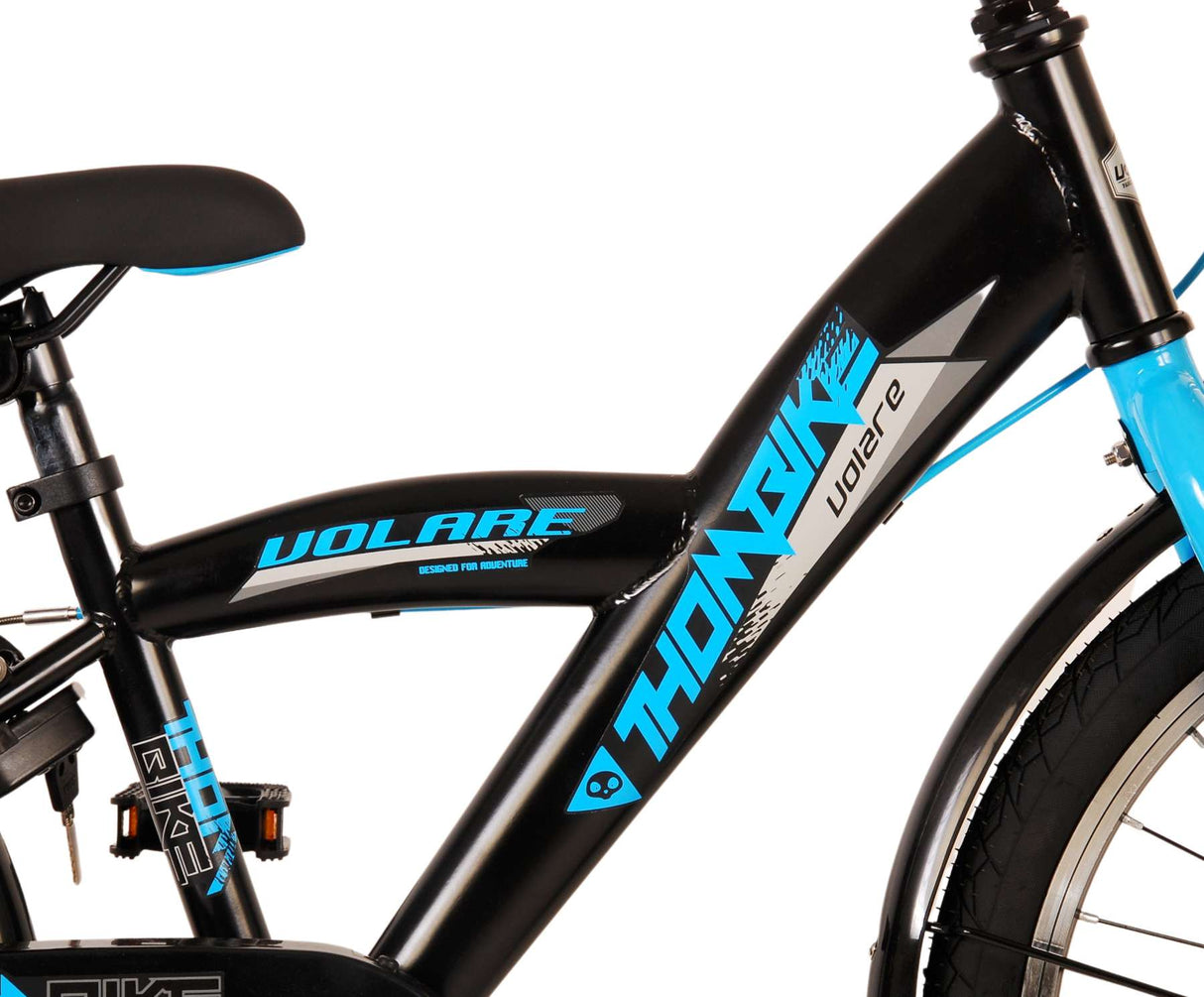 Volare Thombike Kinderbike Jungen 20 Zoll schwarz blau zwei Handbremsen