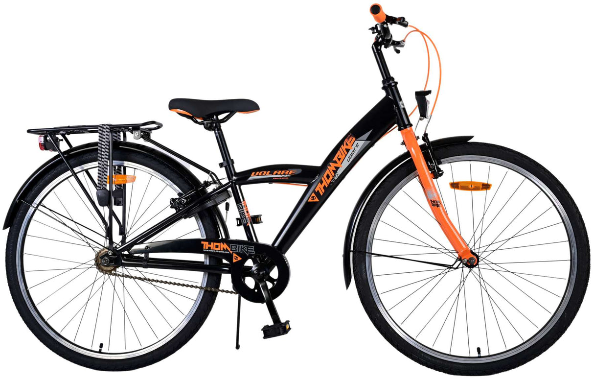 Volare Thombike Kinderbike Jungen 26 Zoll schwarz orange zwei Handbremsen