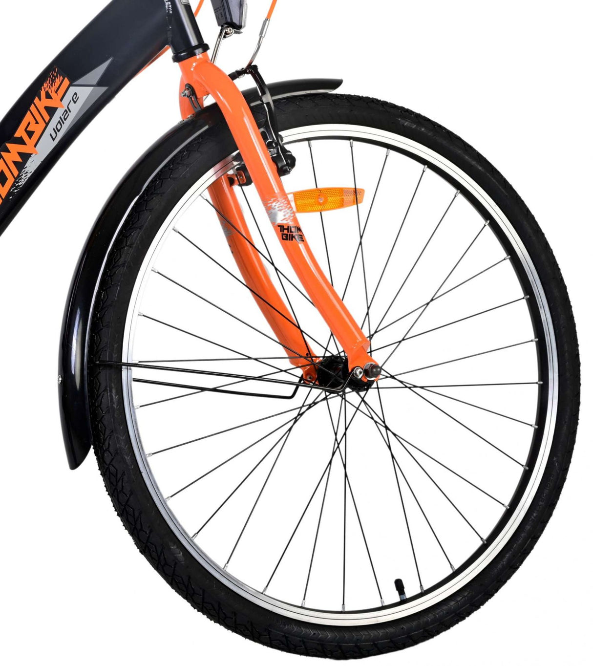 Volare Thombike Kinderbike Jungen 26 Zoll schwarz orange zwei Handbremsen