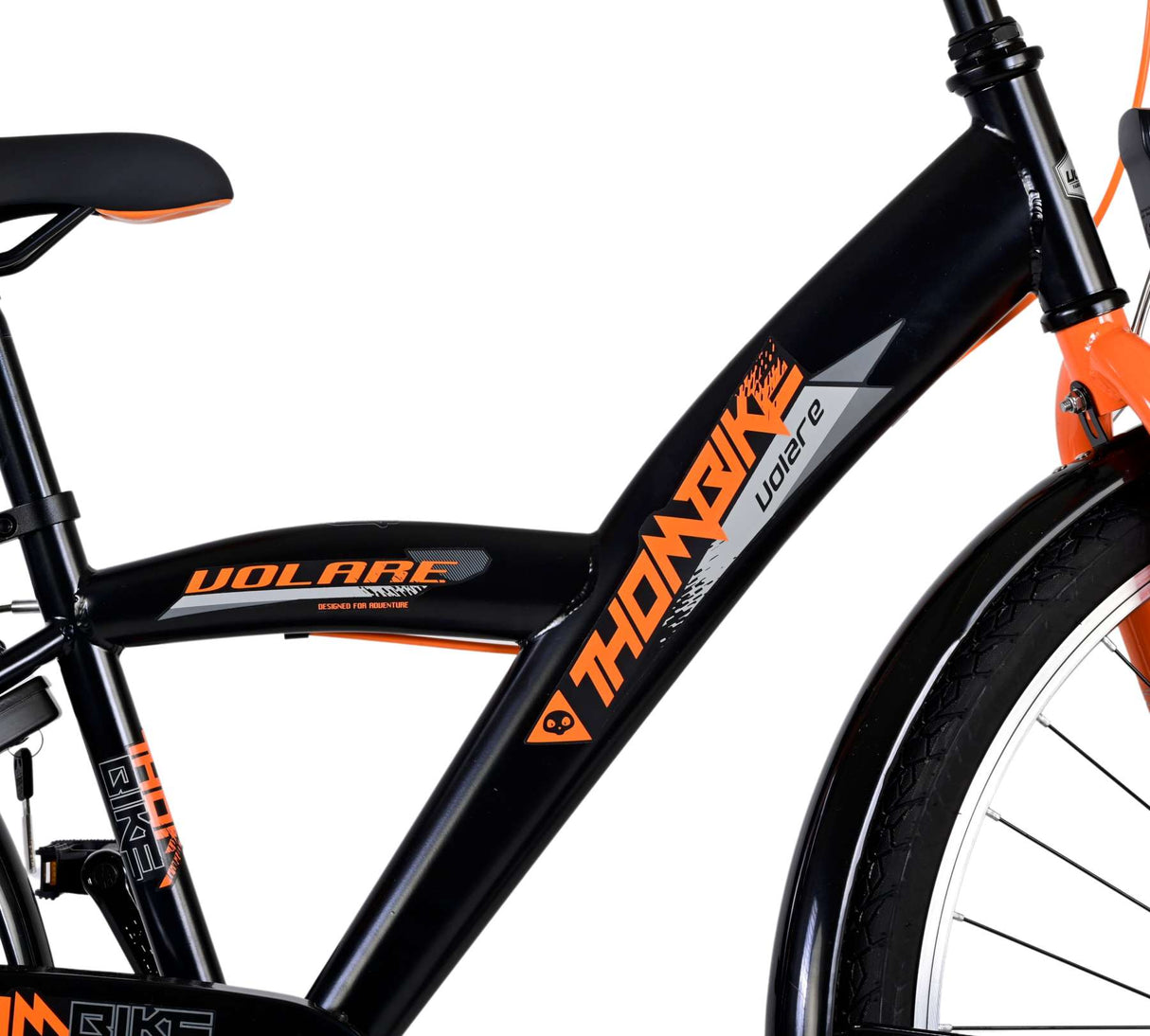 Volare Thombike Kinderbike Jungen 26 Zoll schwarz orange zwei Handbremsen