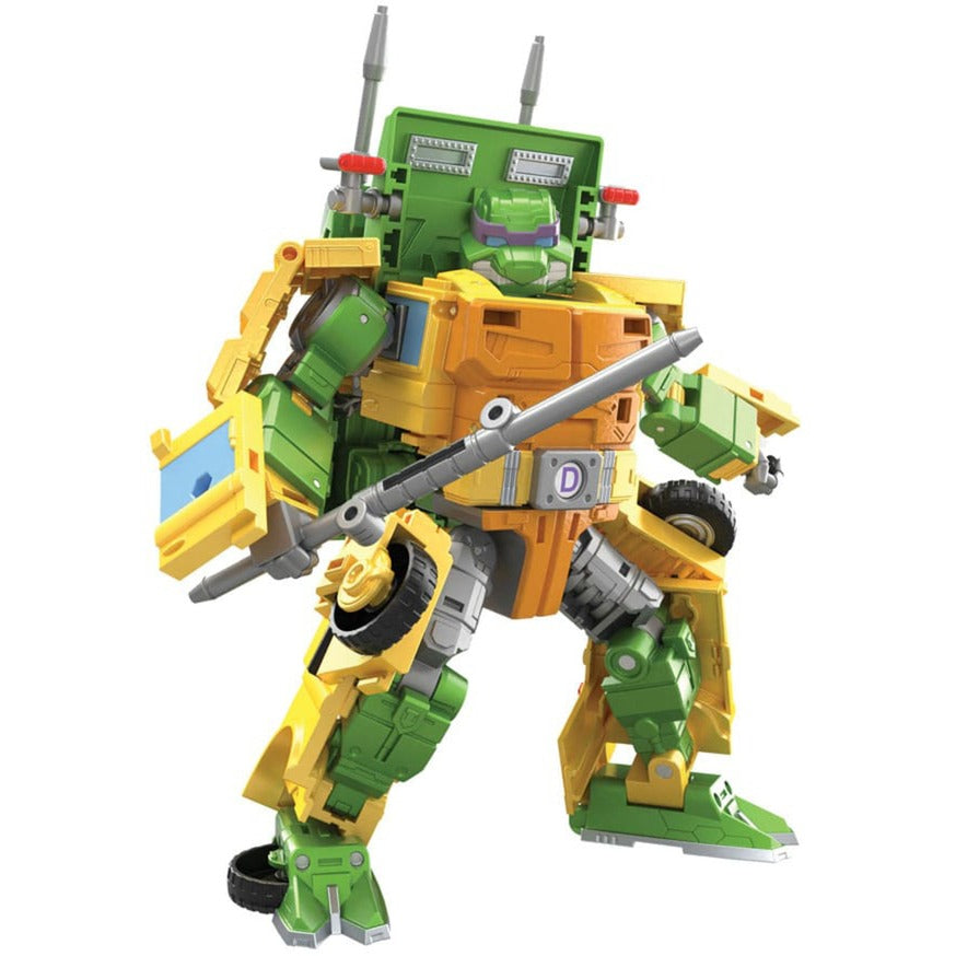 Verschiedene Transformers x Teenage Mutant Ninja Turtles-Action