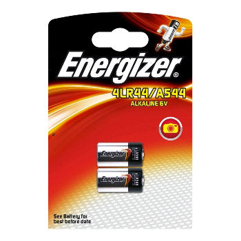 Energizer Alkaline 6V 4LR44 A544 Blister 2 Stück