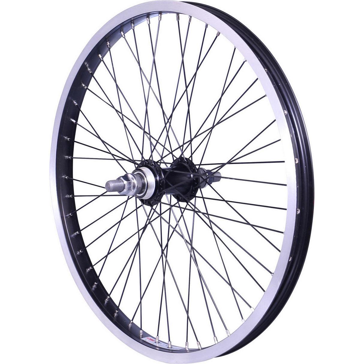 Velox Hinterrad BMX Cargo 20 Freilauf 14mm Achse 48sp schwarz.