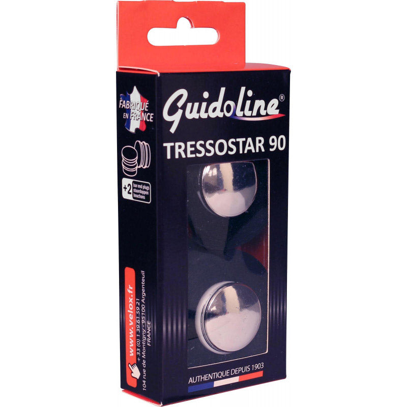Velox Lenkerband Tressostar 90 Baumwolle schwarz (2Stk)