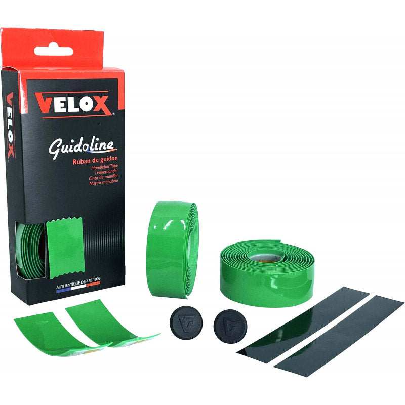 Velox Lenkerband glänzend klassisch grün (2Stk)