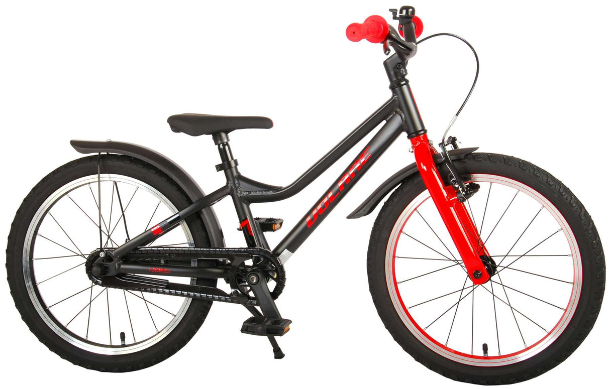Volare Blaster Children's Bike Boys 18 Zoll Black Red Prime Collection
