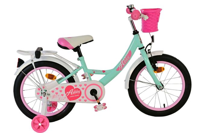 Volare Ashley Kinderfahrrad – Mädchen – 16 Zoll – Grün
