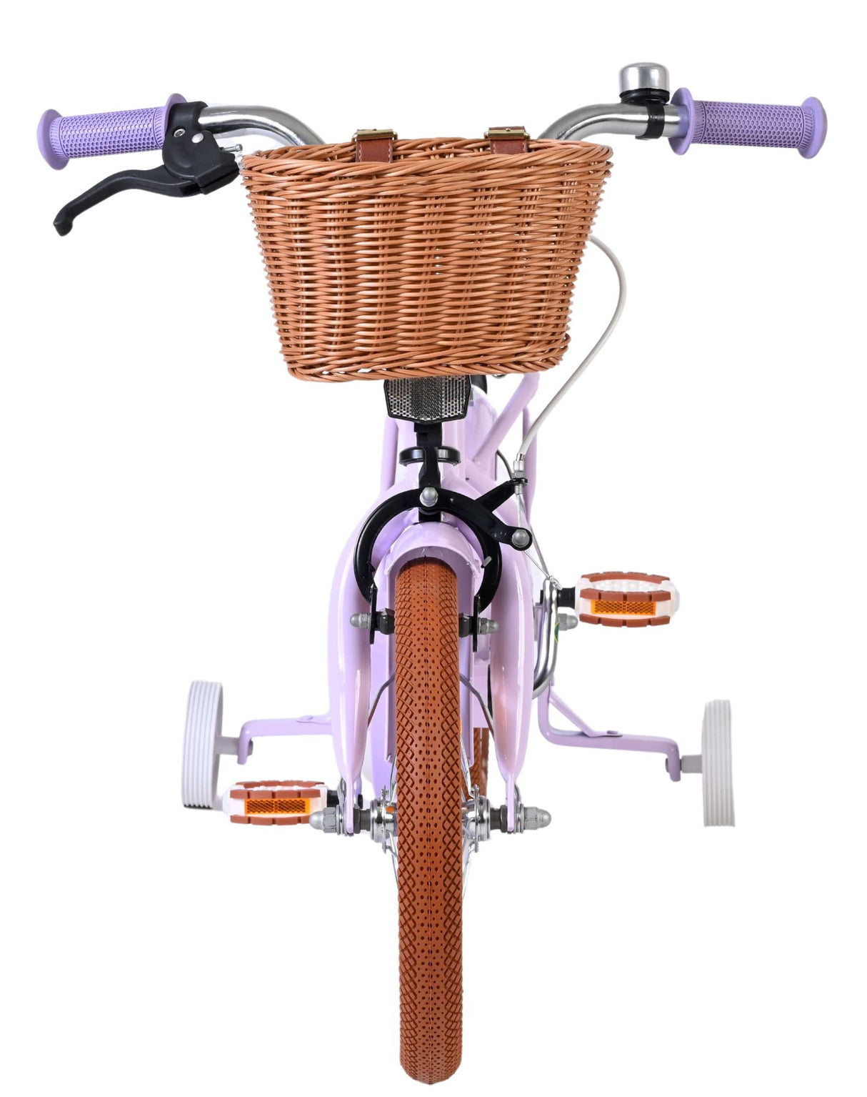 Volare Ashley Kinderfahrrad – Mädchen – 14 Zoll – Flieder