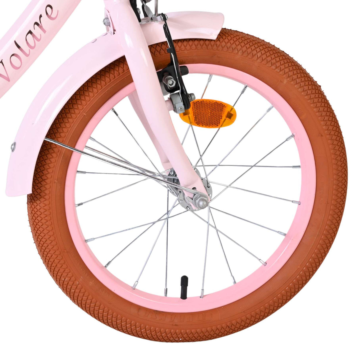 Volare Ashley Kinderfahrrad – Mädchen – 16 Zoll – Rosa