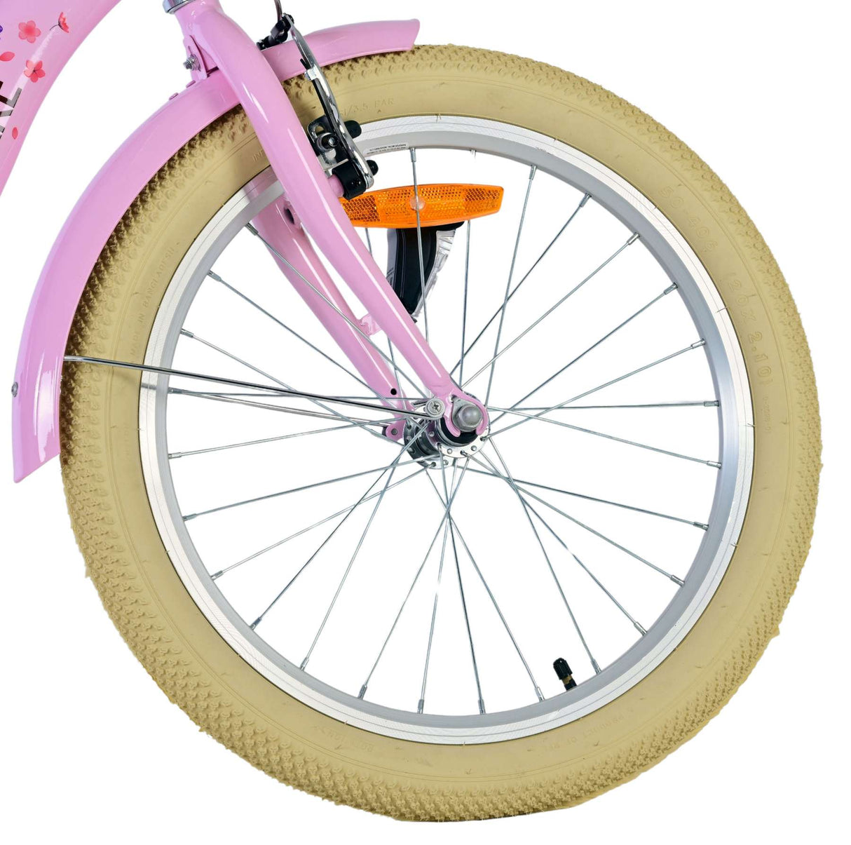 Volare Blossom Kinderfahrrad - Mädchen - 20 Zoll - Rosa