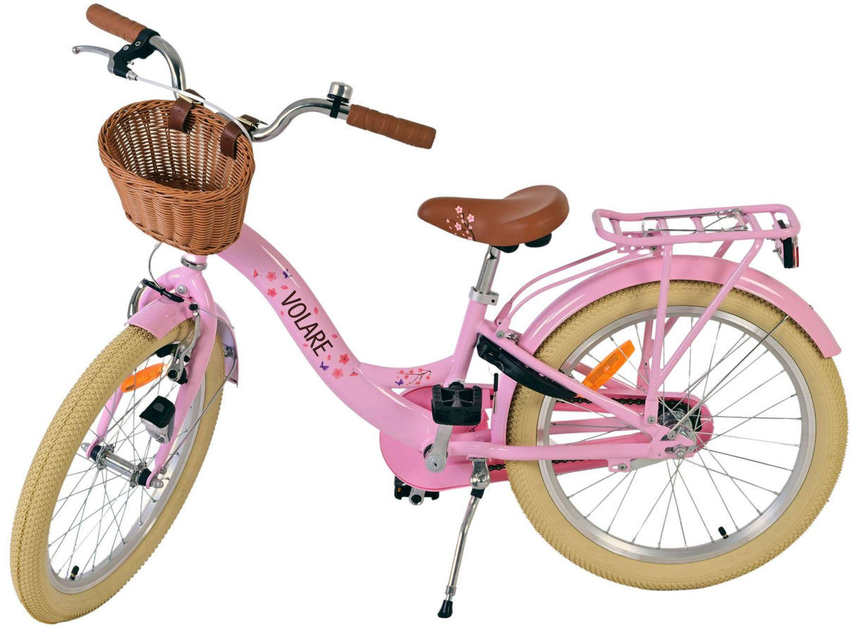 Volare Blossom Kinderfahrrad - Mädchen - 20 Zoll - Rosa