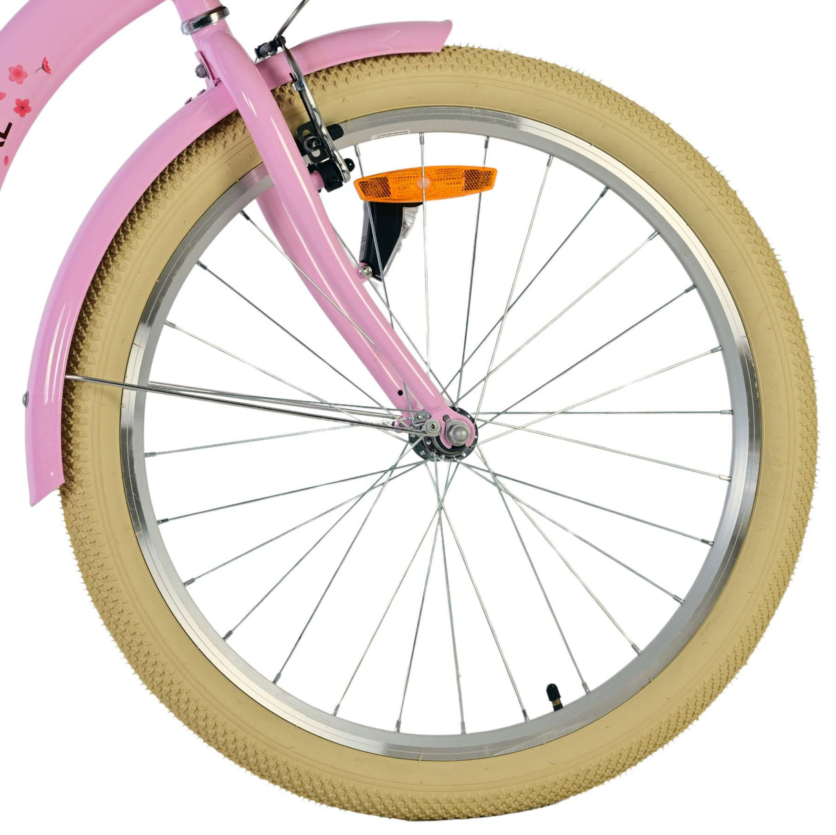 Volare Blossom Kinderfahrrad – Mädchen – 24 Zoll – Rosa