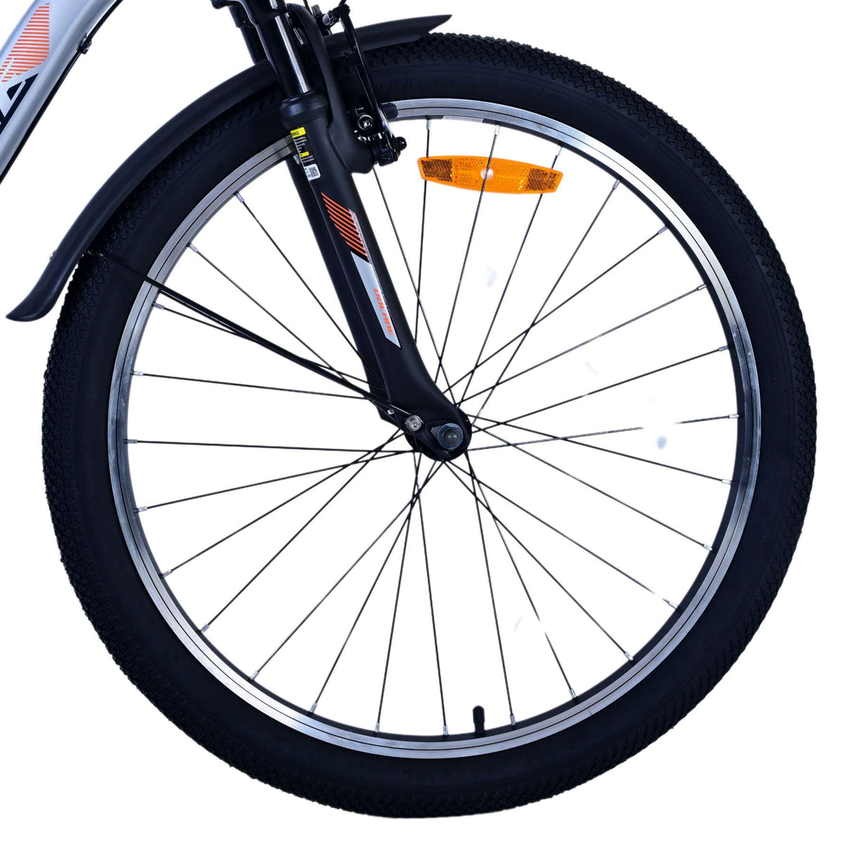 Volare Cross Children's Bike Boys 24 Zoll Silber 3 Zahnräder