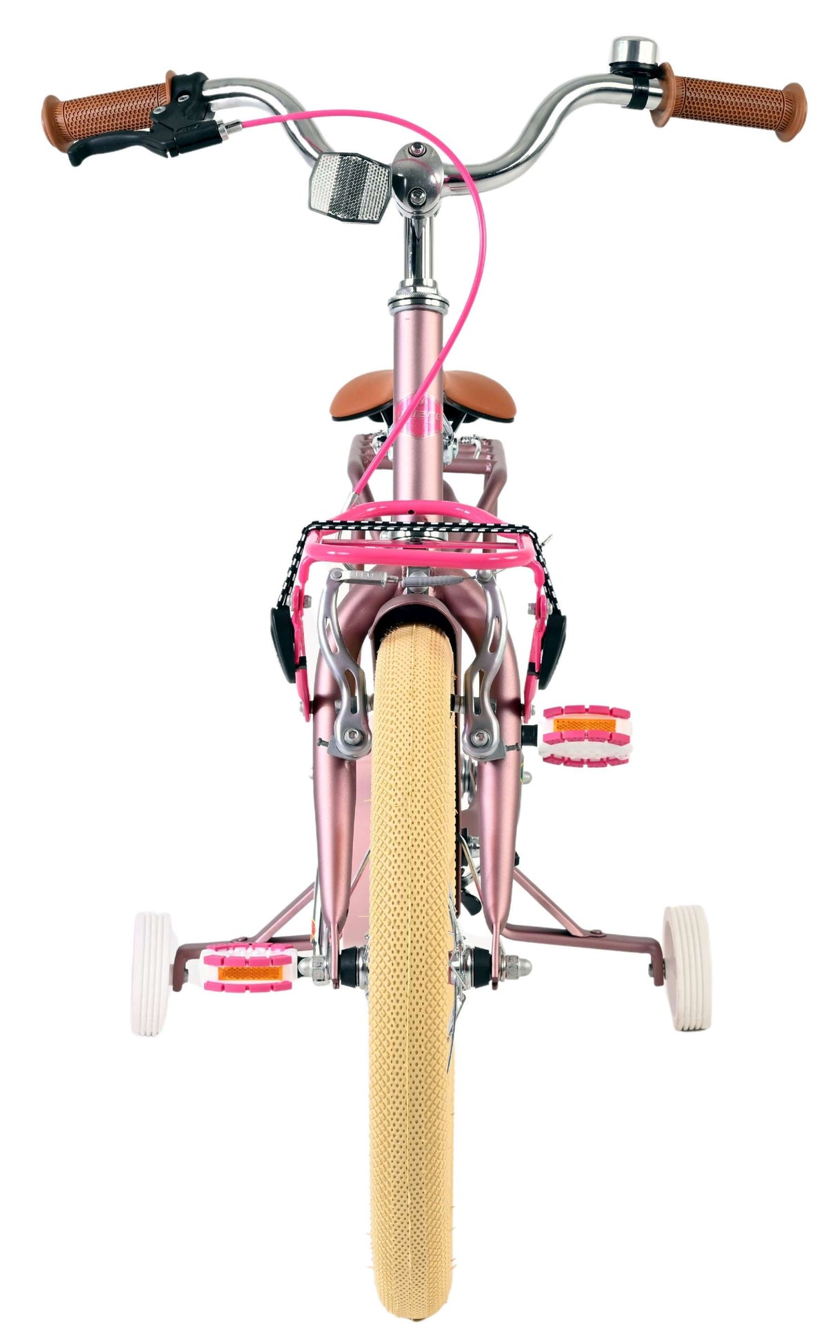 Volare ausgezeichnetes Kinderfahrrad – Mädchen – 18 Zoll – mattrosa