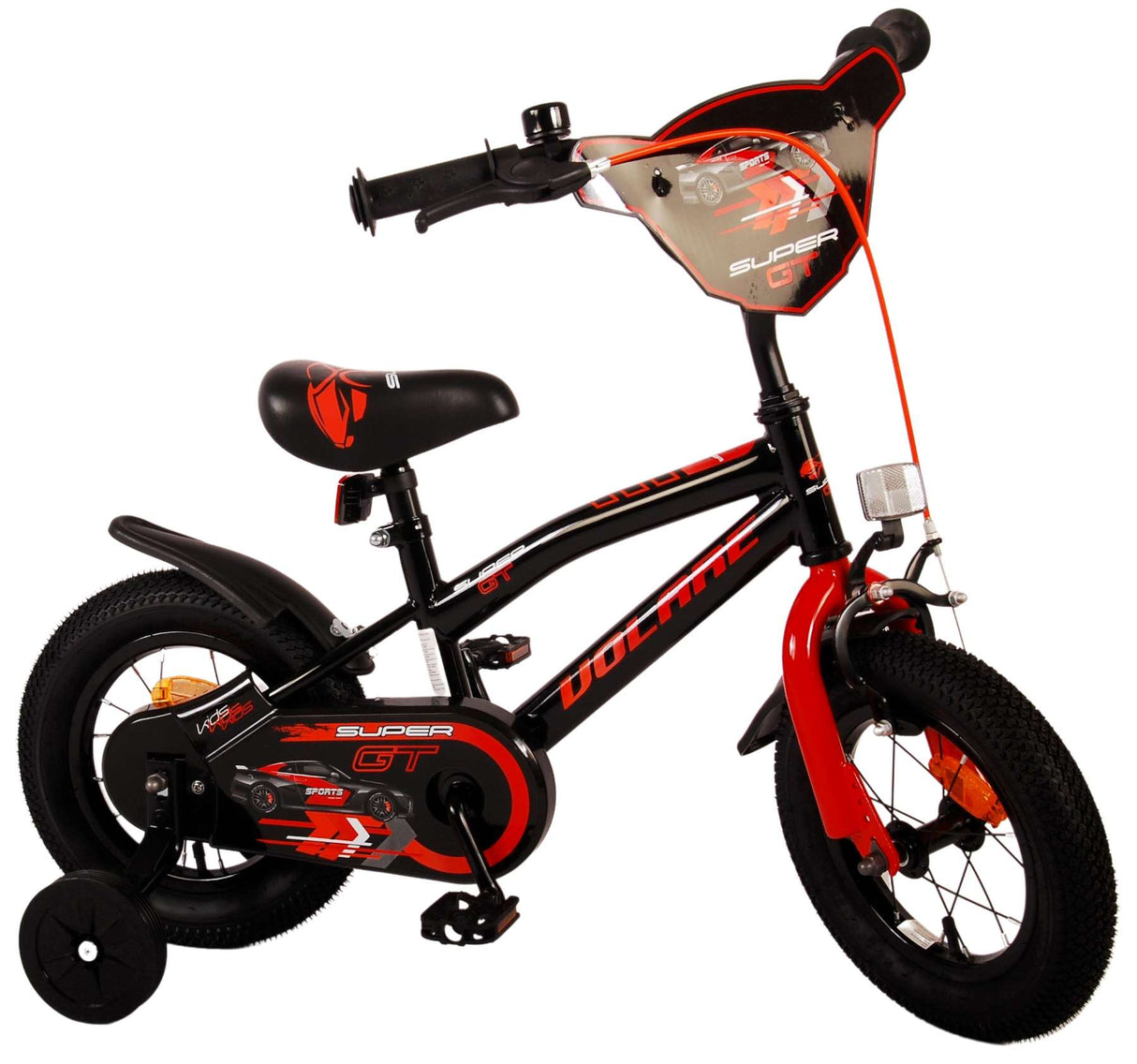 Volare Super GT Kinderbike - Jungen - 12 Zoll - Rot