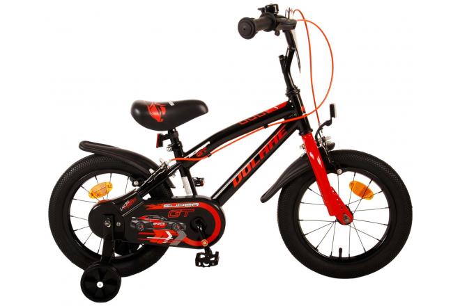 Volare Super GT Kinderbike Jungen 14 Zoll rote zwei Handbremsen