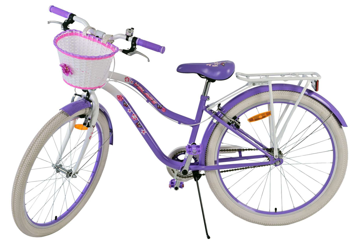 Volare schönes Kinderfahrrad – Mädchen – 26 Zoll – lila – zwei Handbremsen