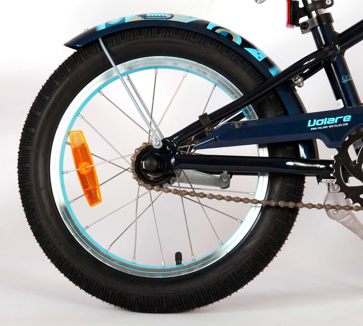 Volare Miracle Cruiser Kinderfahrrad - Jungen - 16 Zoll - Matt Blue - Prime Collection
