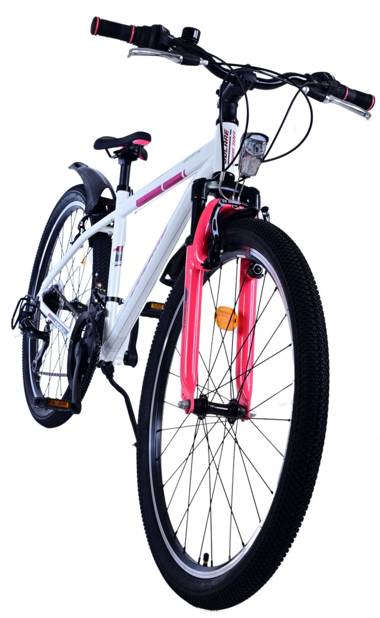 Volare XC Race Children's Bicycle - 26 Zoll - 21 Geschwindigkeit - Weißrosa
