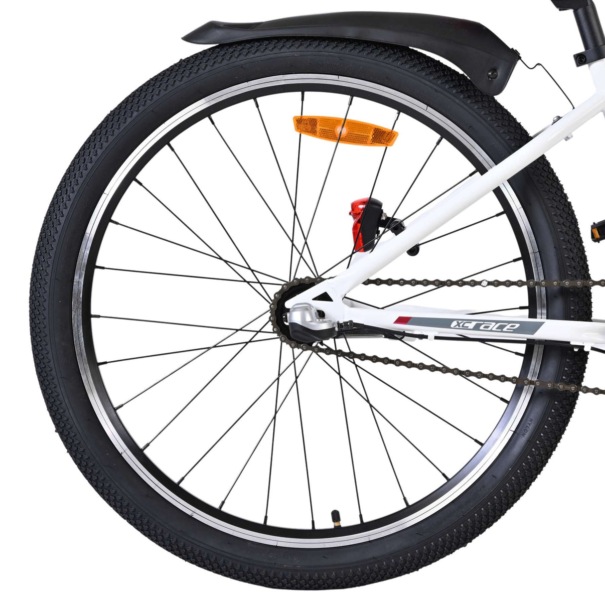 Volare XC Race Kinderfahrrad - 24 Zoll - Nexus 3 - Weiß Rosa