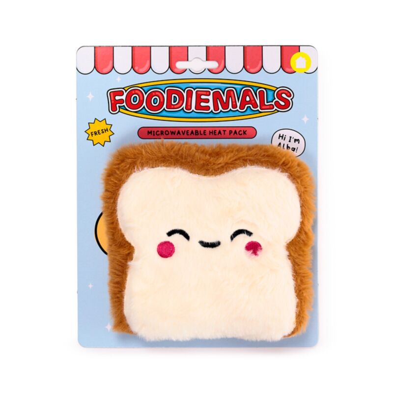 Toast foodiemals Plüsch-Wärmepackung Lavendelweizen