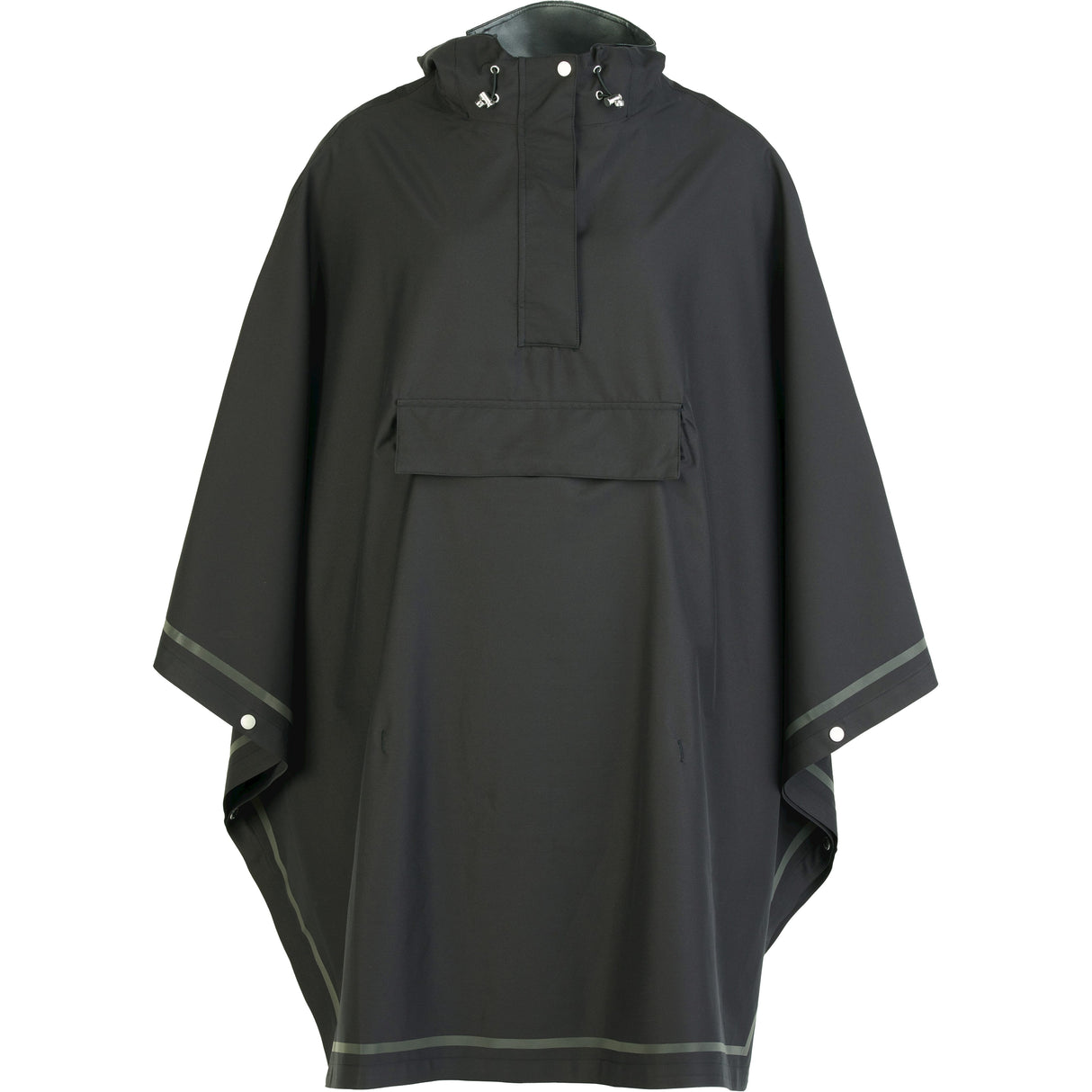 WeatherGoods Schweden Poncho Imbris schwarz m l