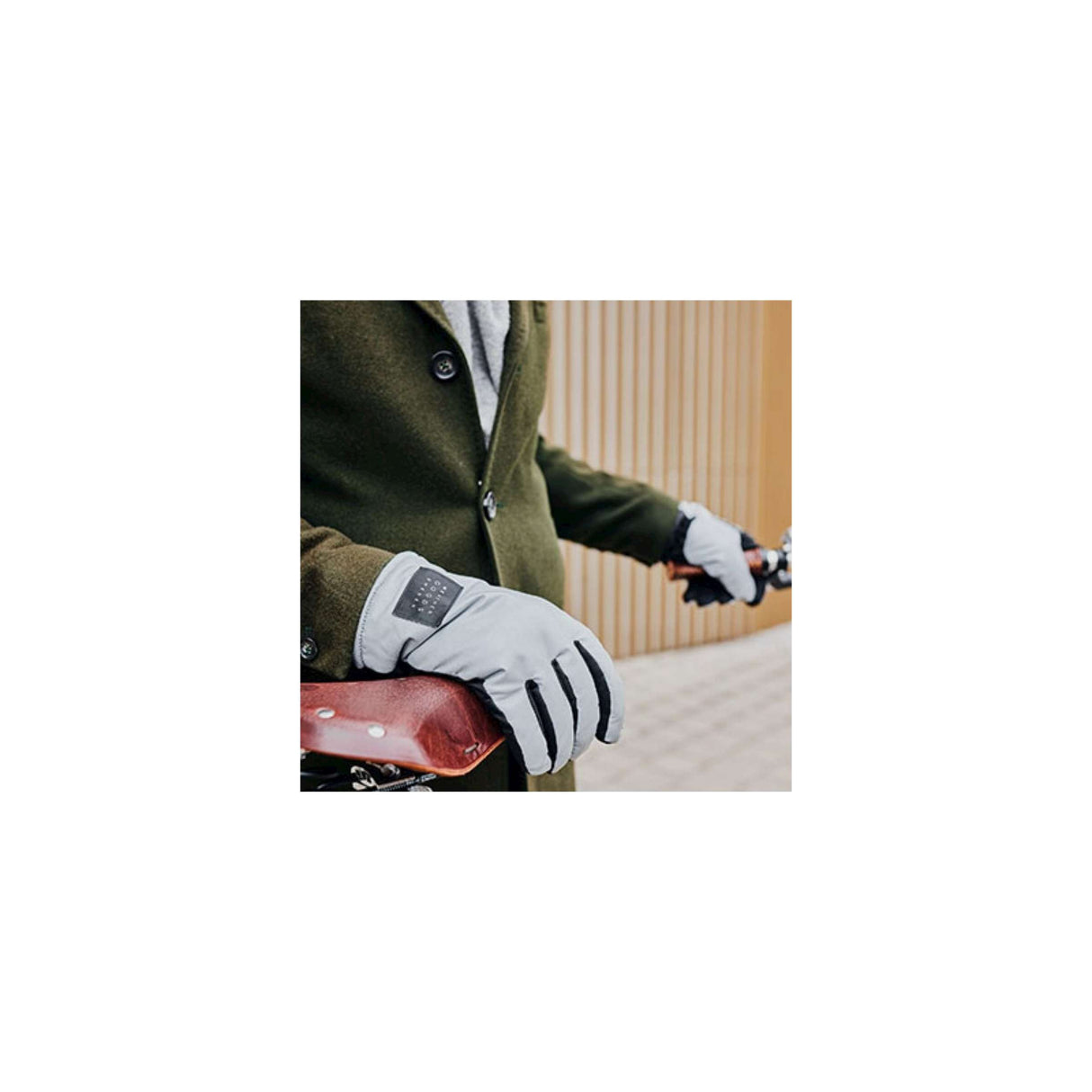 Weathergoods Schweden Refluen. Handschuhe Luna Silber l