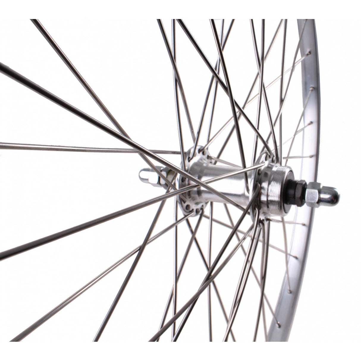 Roland Hinterrad 26-13 8 590 Freilauf Alesa Alu Alu Silber
