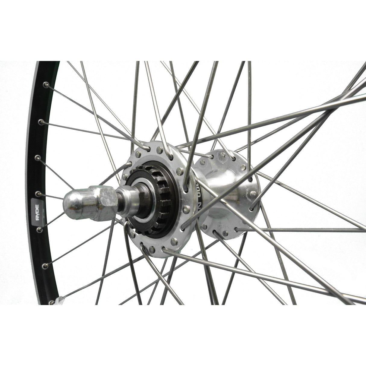 Roland Vorderrad 26-1,75 19-559 ZAC19 Rollenbremse Speiche 14 Edelstahl schwarz