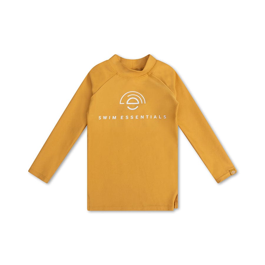 Reine Töne | gelbes UV-Badeshirt mit langen Ärmeln
