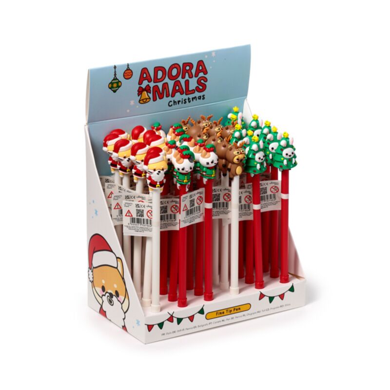 Christmas Adoramals Fineliner-Stift – Schwarz