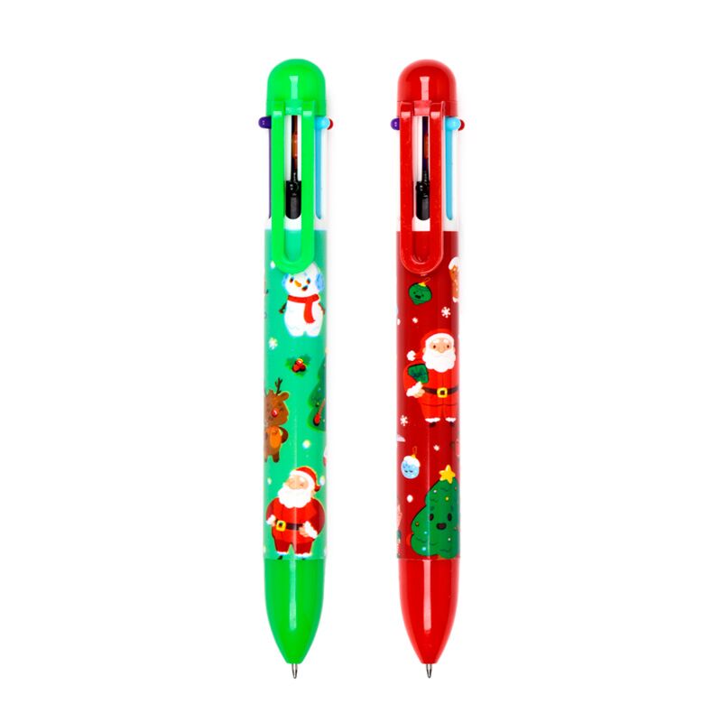 Jingle Christmas Mehrfarbiger Stift (6 Farben)