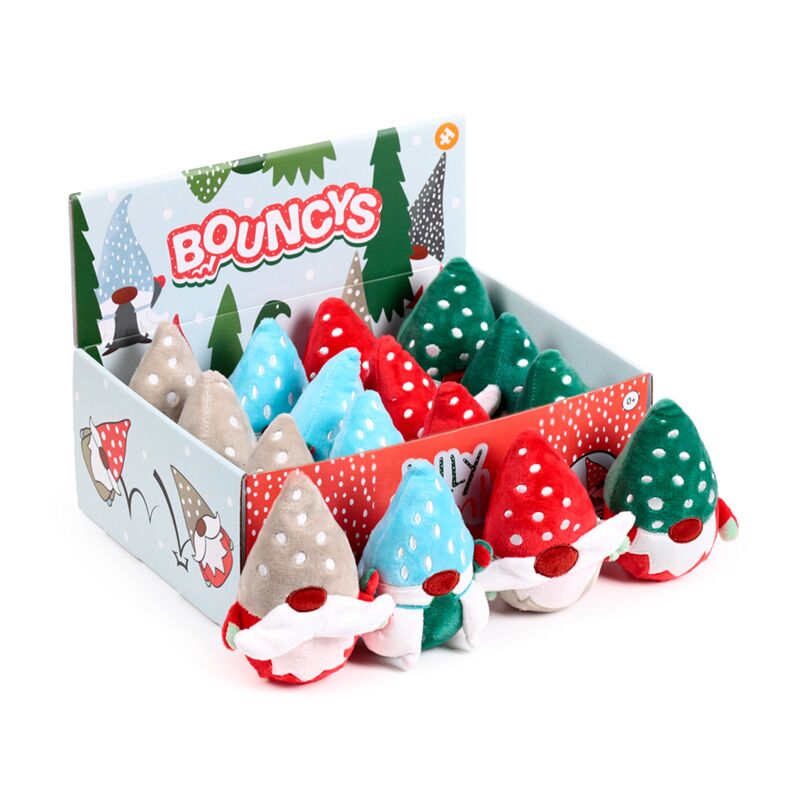 Weihnachtsgnom Super hüpfender Flummi