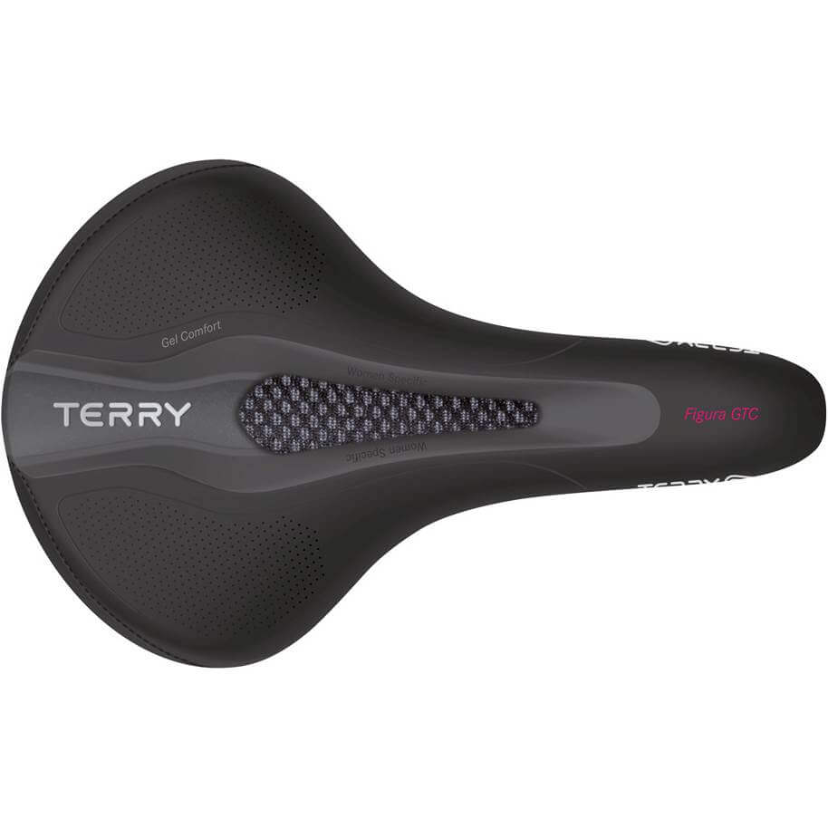Terry Sattel Figura GTC Max Gel Damen schwarz