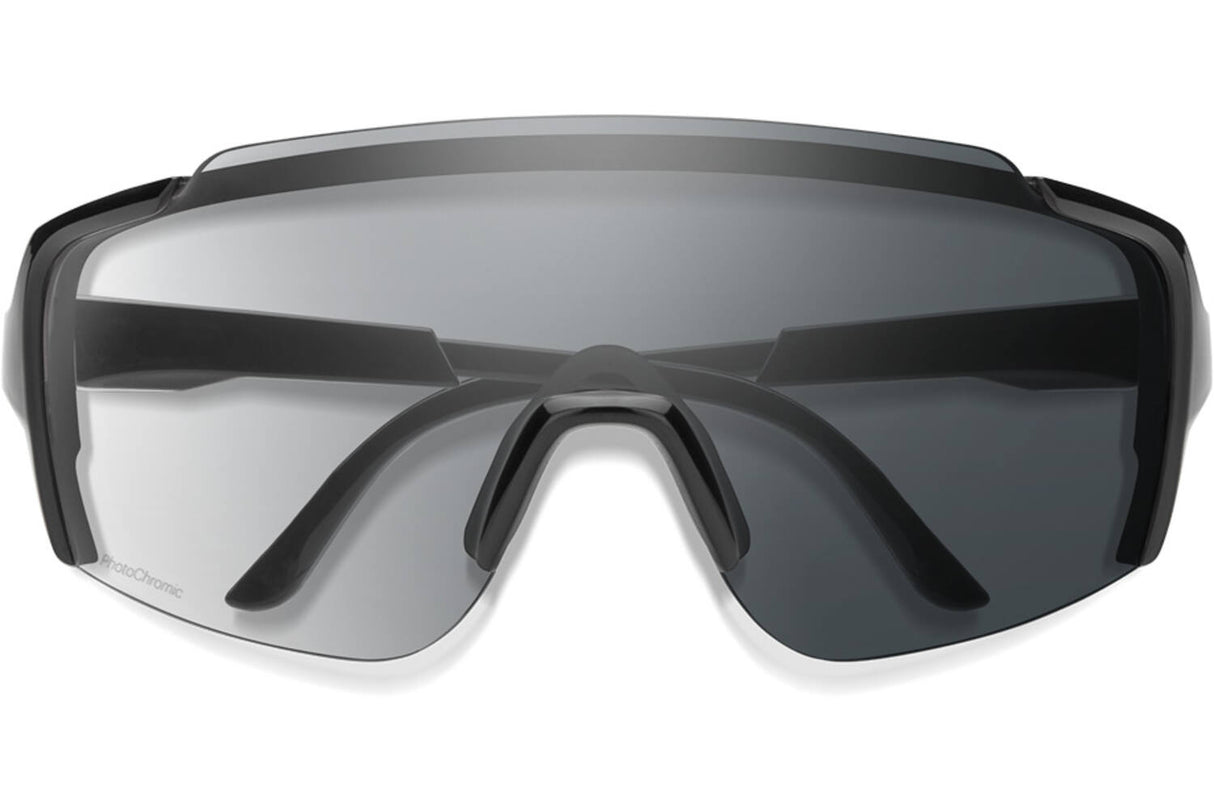 Smith Flywheel Brille schwarz photochrom klar bis grau