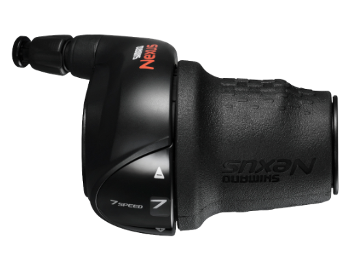 Shimano SL-C3000-7 Nexus 7 Grip Shift Schalthebel 1800 mm Schwarz