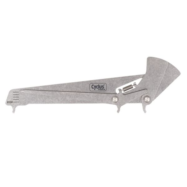Cycplus Kettenverschleißmesser zyklisch alle Ketten inkl. SRAM Flattop - Silber