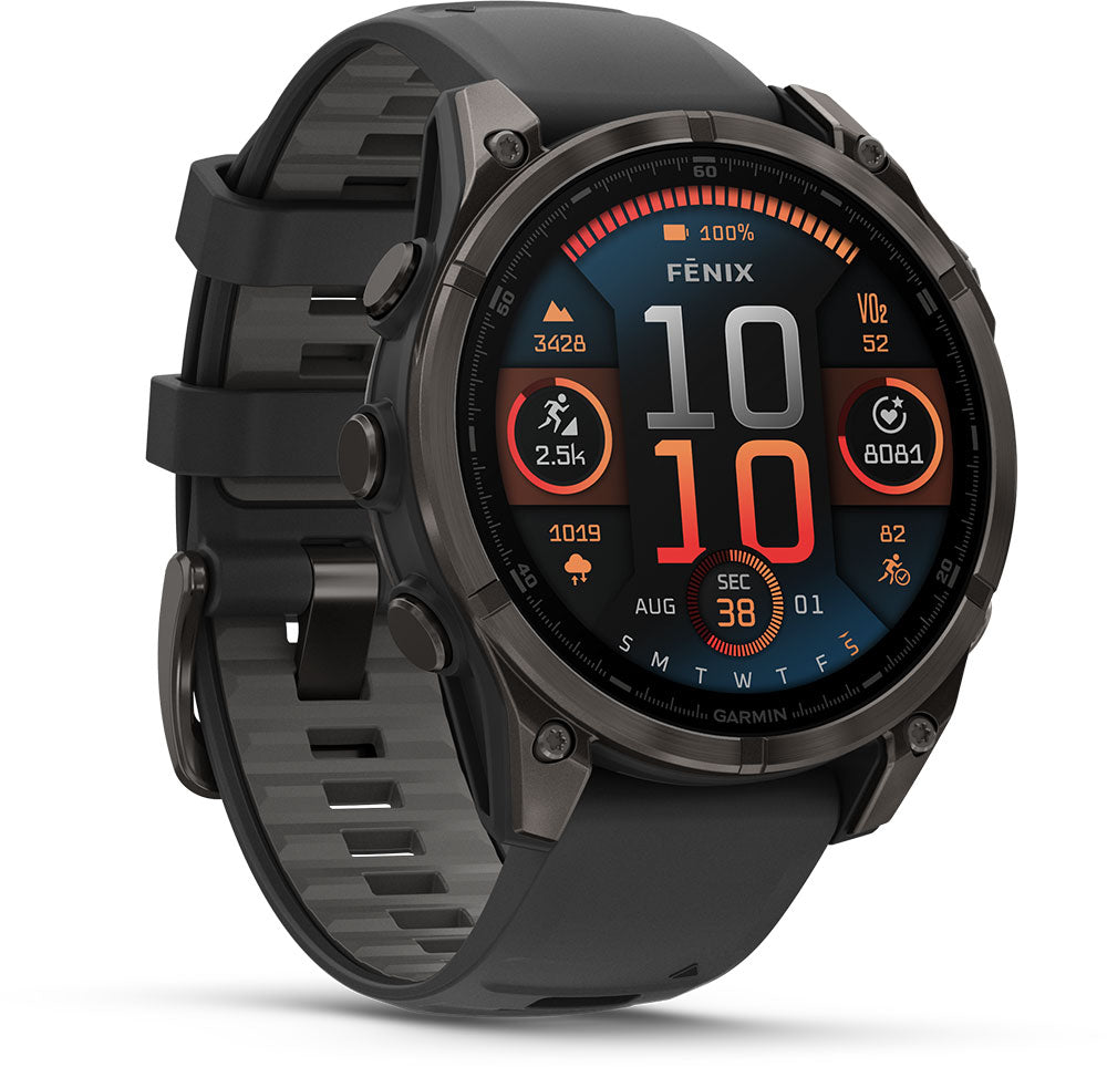 Garmin fēnix® 8 – 47 mm Amoled Sapphire – GPS-Multisport