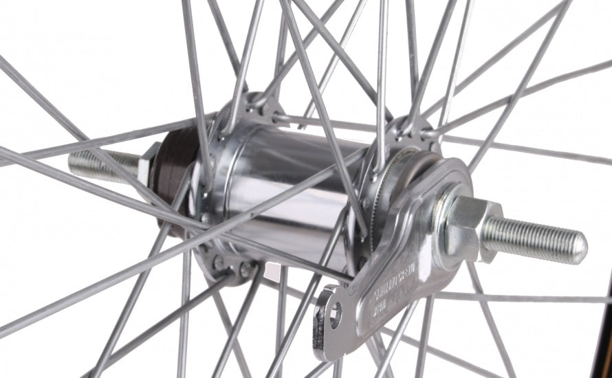 Shimano Hinterrad 28 x 1 2 Zoll Untersetzerbremse 36G Schwarz