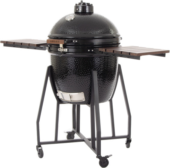 Arbaer Kamado groß Ø 21 Zoll mit Rahmen Keramikschwarz