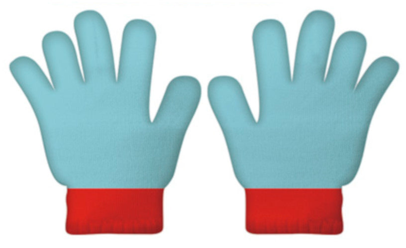 Arditex-Accessor-Set Junior Acrylblau rot 3-teilige Eingröße