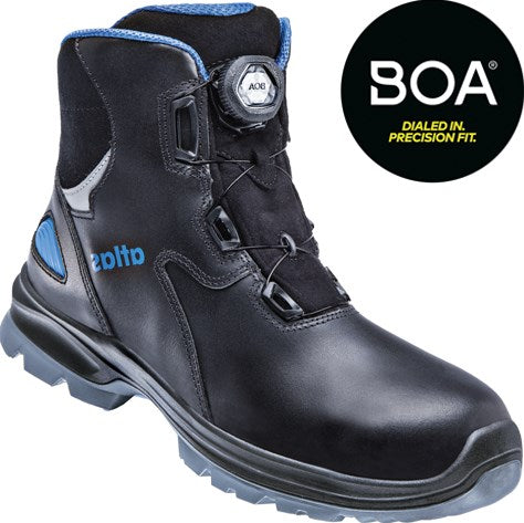 Atlas Arbeitsschuh SL 9845 XP 2.0 boa high S3 | schwarz blau | Größe 42 - 00.012.105.42
