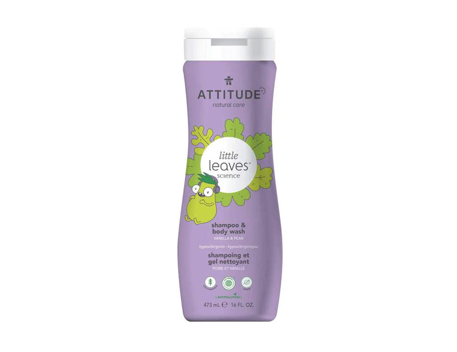Attitude Little Leaves™ – Shampoo Duschgel – Vanillebirne – 473 ml