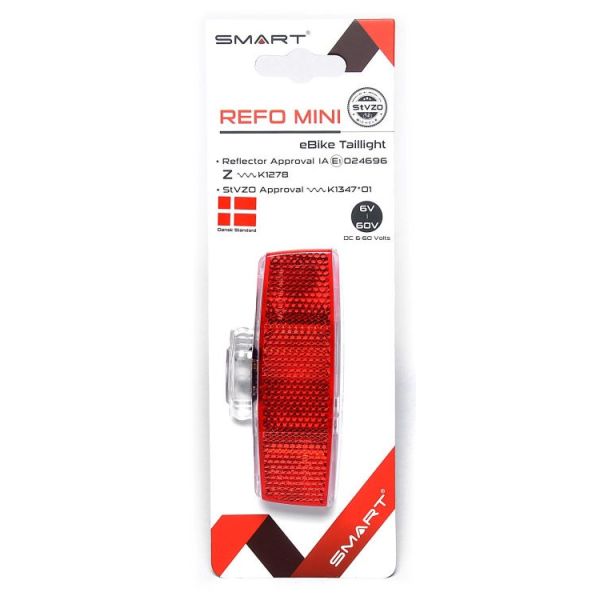 Smart Carrier Rücklicht Refo Mini 50 80 mm Akku