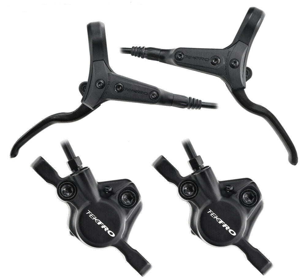 Shimano Tektro HD-M275 hydraulisches Scheibenbremsen-Set vorne + hinten 1200 2000 mm schwarz