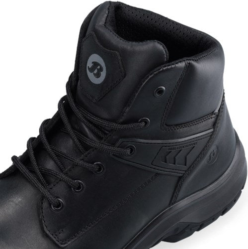 Bata werkschoen pwr412 mid s3 | zwart | maat 42 - 8712843714557