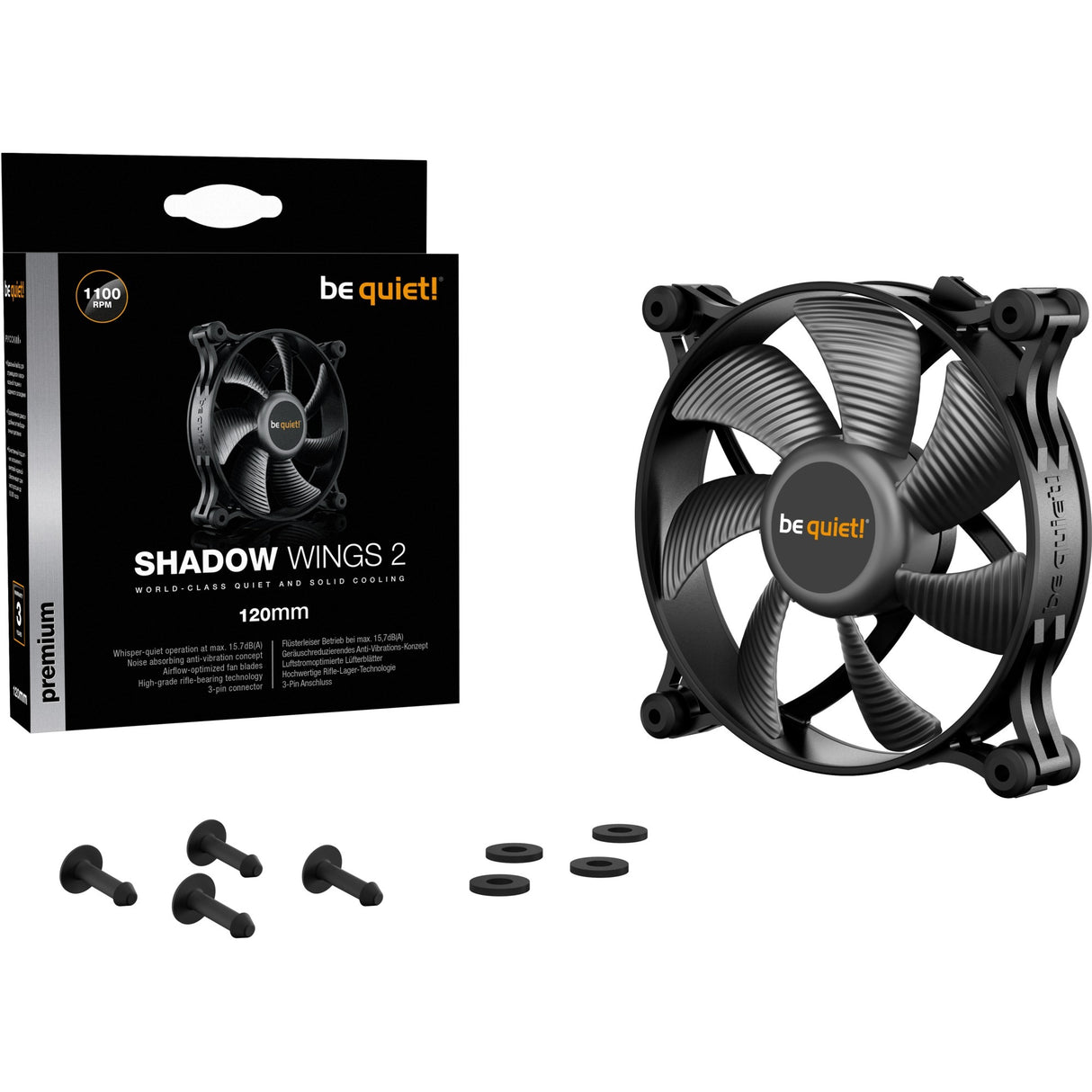 Ruhig sein! Schatten 2 120 mm