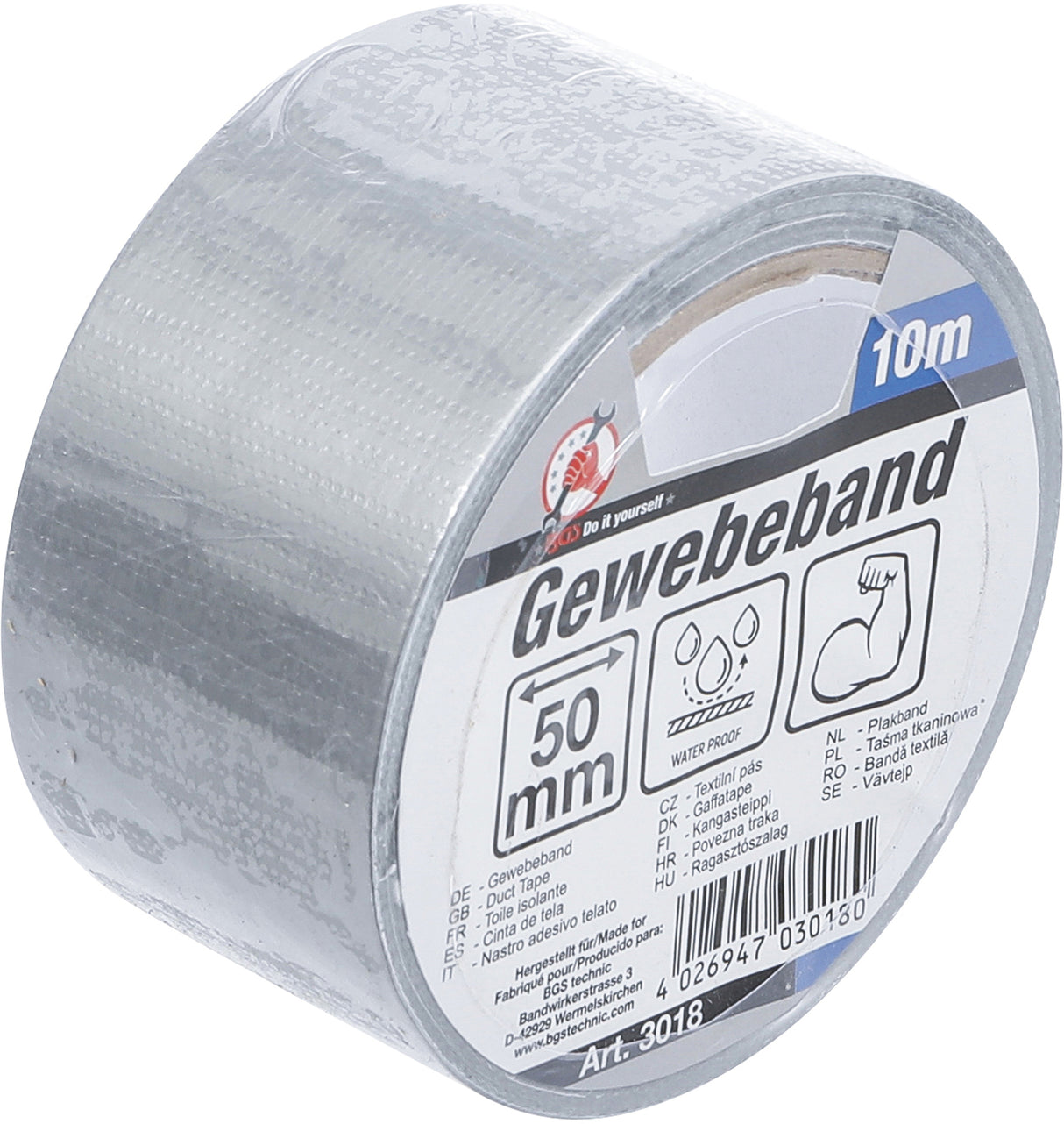 BGS Technic-Klebeband 50 mm x 10 m